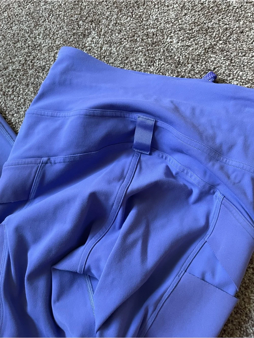 lululemon athletica Purple Leggings with Drawstring